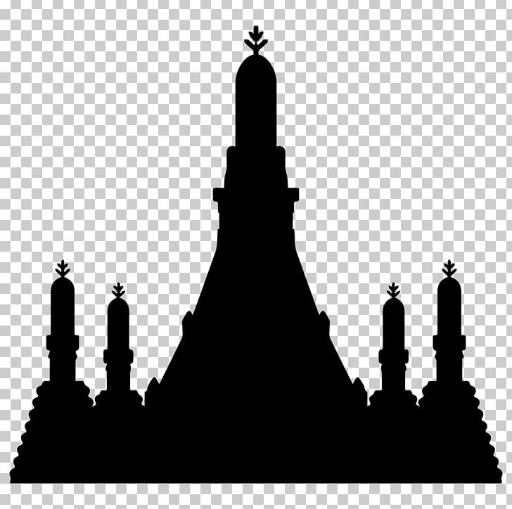 Steeple Silhouette Black White Font PNG, Clipart, Black, Black And White, Black White, Font, Landmark Free PNG Download
