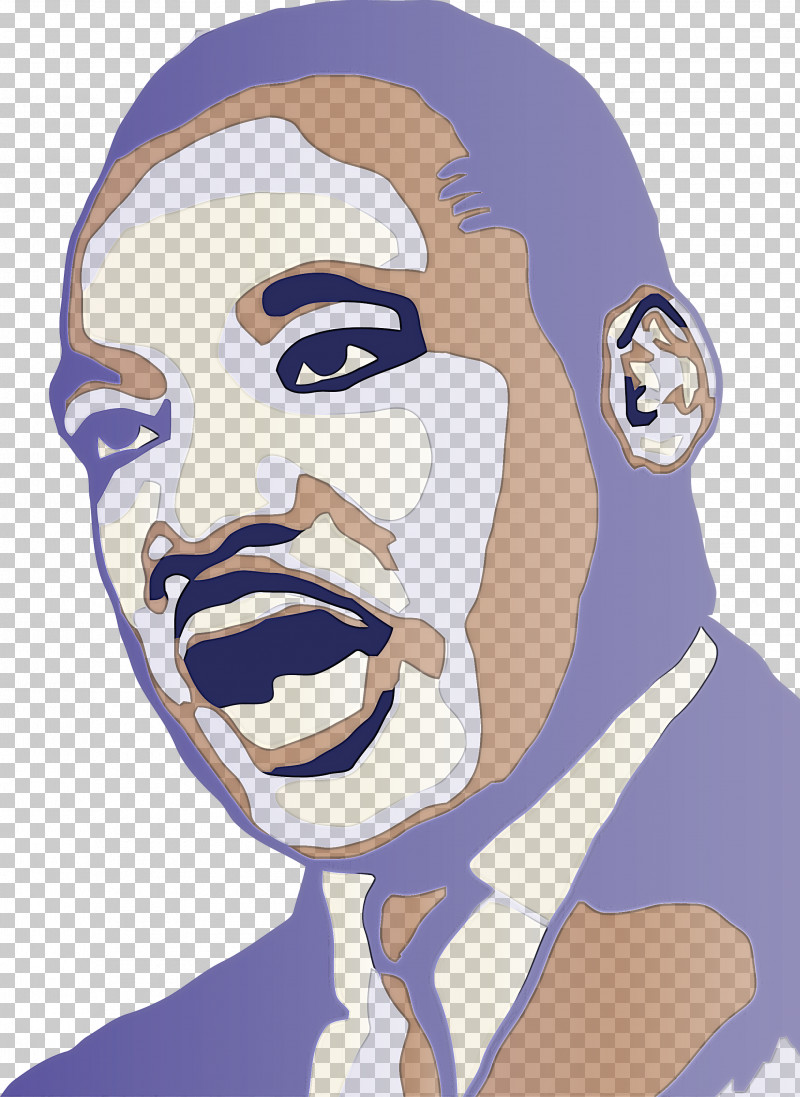how to draw martin luther king jr face step by step