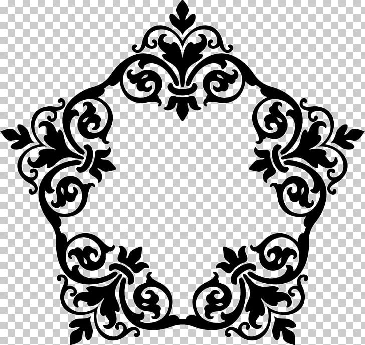 Damask Stencil PNG, Clipart, Art, Black, Black And White, Circle, Clip Art Free PNG Download