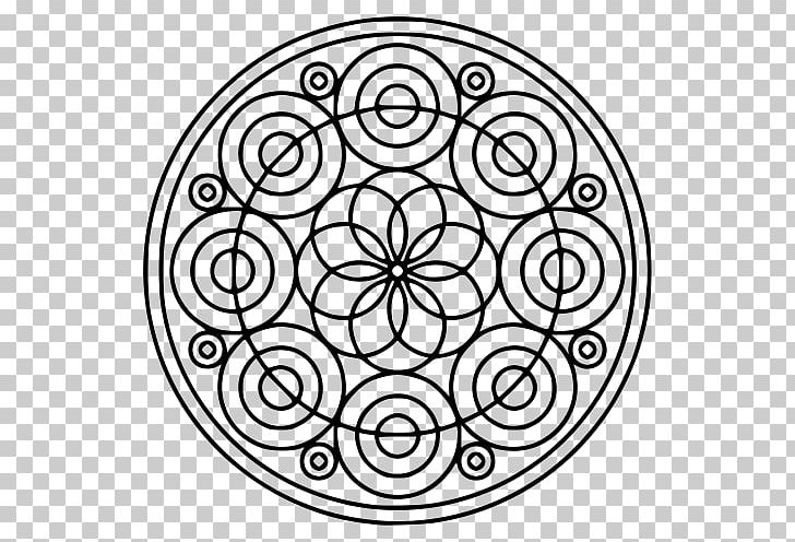 Mandala Coloring Book Drawing PNG, Clipart, Area, Art, Black And White, Book, Child Free PNG Download