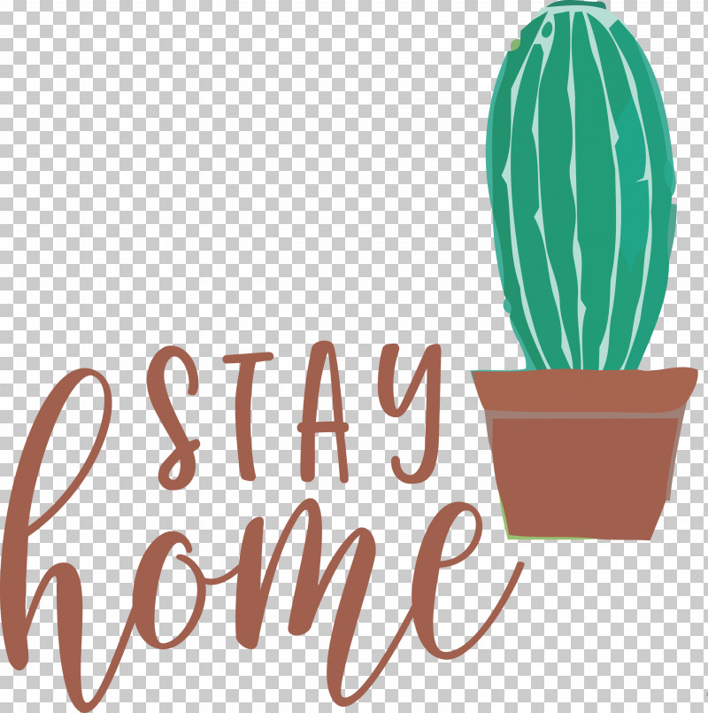 STAY HOME PNG, Clipart, Biology, Cactus, Flower, Logo, Plants Free PNG Download