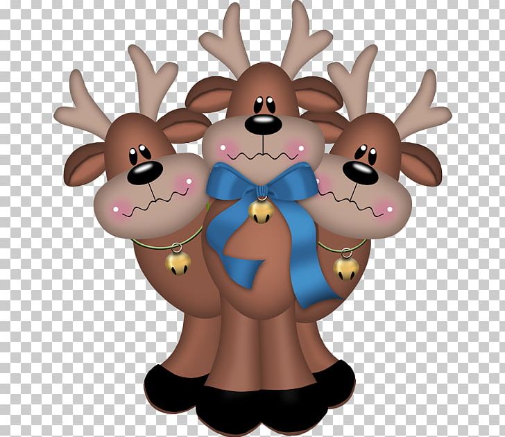Santa Claus's Reindeer Christmas PNG, Clipart, Antler, Cartoon, Christmas, Christmas Deer, Christmas Eve Free PNG Download