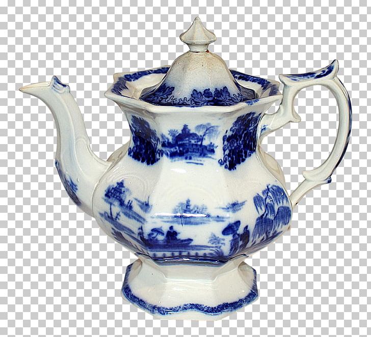 Flow Blue Teapot Tableware Kettle PNG, Clipart, Blue, Blue And White Porcelain, Blue And White Pottery, Ceramic, Cobalt Free PNG Download
