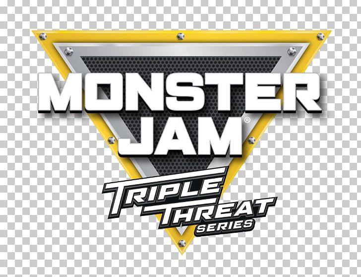 Monster Jam Triple Threat Series Presented By AMSOIL Television Show Monster Truck Logo PNG, Clipart, 2018, Brand, Car, Cars, Driving Free PNG Download
