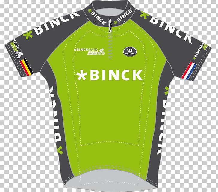 2017 Eneco Tour UCI World Tour BinckBank Sports Fan Jersey PNG, Clipart, Active Shirt, Brand, Clothing, Green, Jersey Free PNG Download