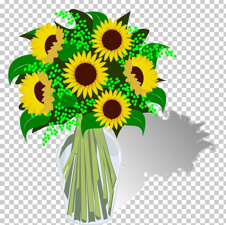 Flower Bouquet Computer Icons PNG, Clipart, Arrangement, Common Sunflower, Computer Icons, Cut Flowers, Daisy Family Free PNG Download