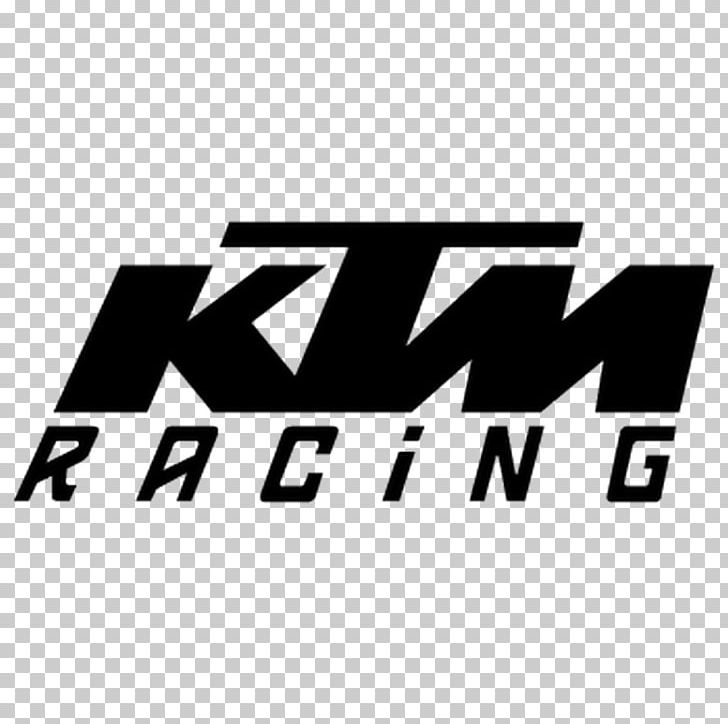 KTM MotoGP Racing Manufacturer Team Motorcycle Logo Sticker PNG, Clipart, Angle, Area, Bicycle, Black, Black And White Free PNG Download