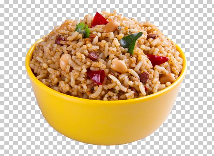 Pulihora Fried Rice Dal Pilaf Vegetarian Cuisine PNG, Clipart, Asian Cuisine, Asian Food, Brown Rice, Chickpea, Chili Pepper Free PNG Download
