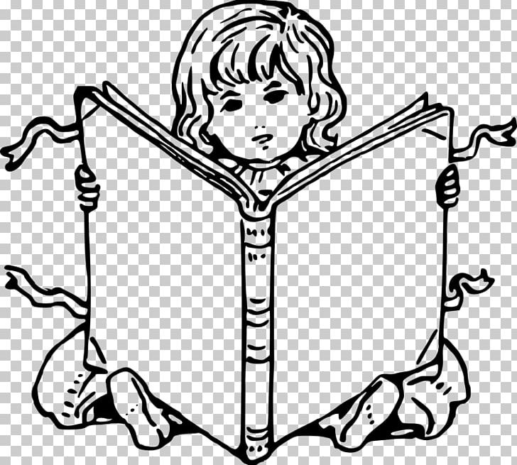 Drawing Reading Book PNG, Clipart, Art, Black And White, Book, Child, Child Girl Free PNG Download