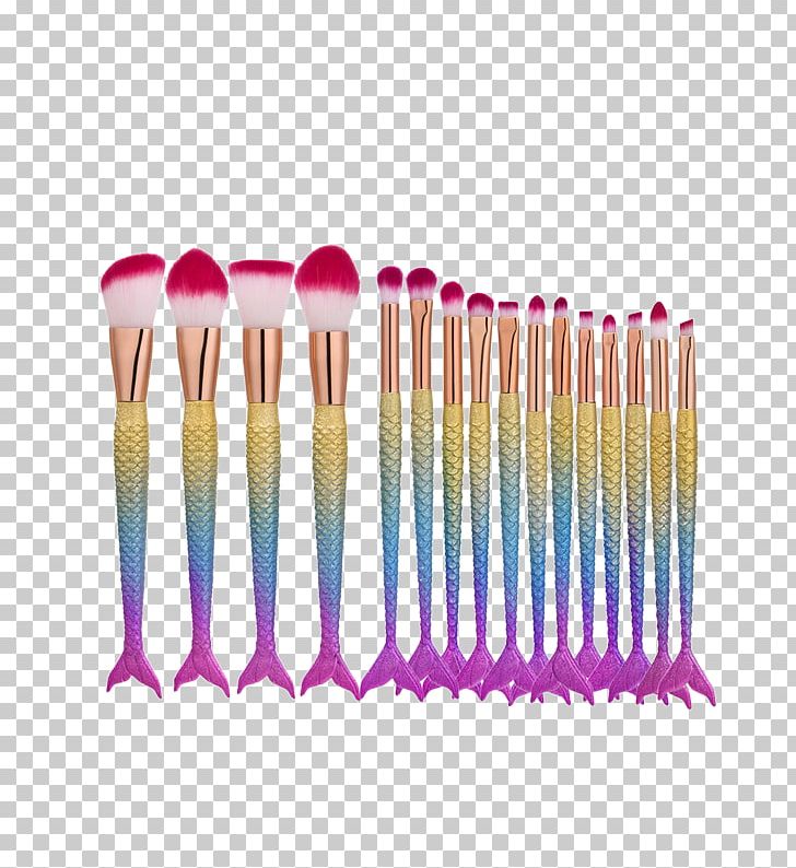 Make-Up Brushes Cosmetics Mermaid Foundation PNG, Clipart, Bb Cream, Beauty, Brush, Cosmetics, Eye Liner Free PNG Download