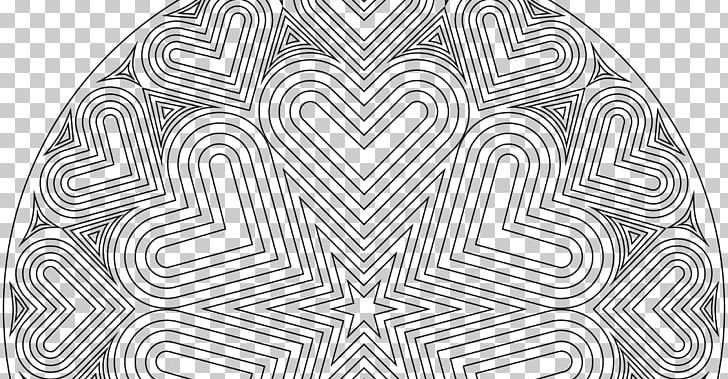 Mandala Coloring Book Geometric Shape Child PNG, Clipart, Adult, Angle, Area, Black And White, Character Free PNG Download
