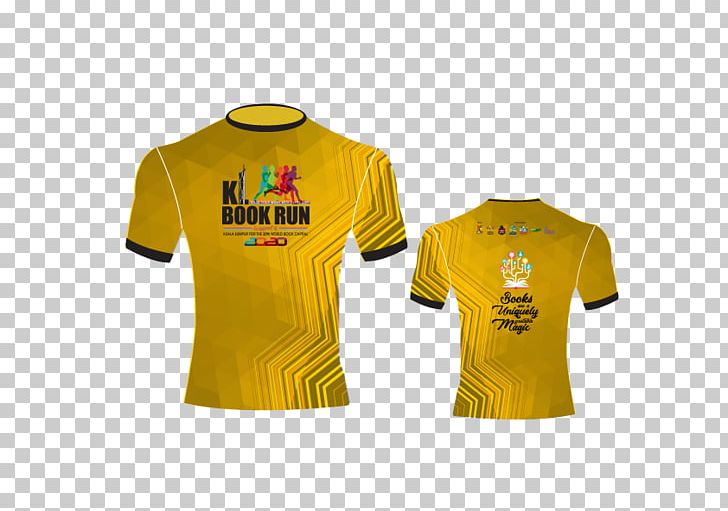 T-shirt Clothing Kuala Lumpur Marathon Sports Fan Jersey PNG, Clipart, Active Shirt, Book, Brand, Clothing, Collar Free PNG Download