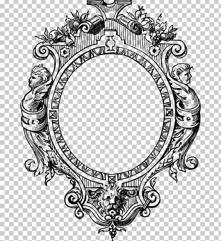 Frames Decorative Borders Ornament PNG, Clipart, Art, Black And White, Borders, Circle, Clip Art Free PNG Download