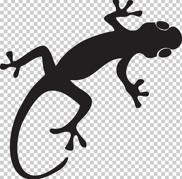 Lizard Gecko Reptile Silhouette PNG, Clipart, Amphibian, Animals, Artwork, Black And White, Decal Free PNG Download