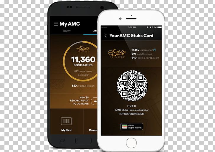 Smartphone AMC Theatres AMC Stubs Credit Card Feature Phone PNG, Clipart, Amc, Amc Stubs, Amc Theatres, Apple Wallet, Brand Free PNG Download