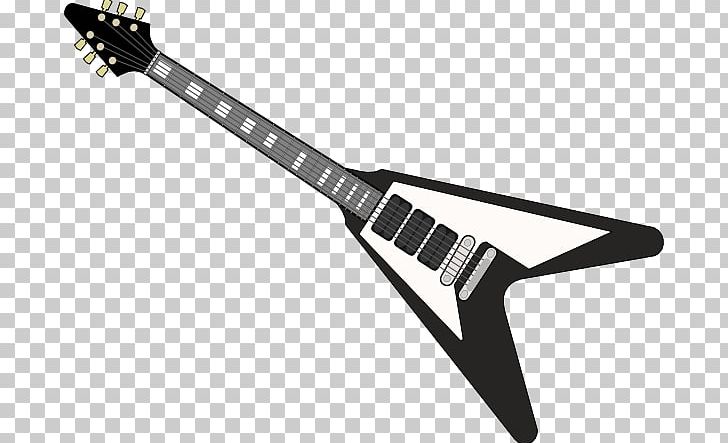 Gibson Flying V Electric Guitar Acoustic Guitar PNG, Clipart, Acoustic Electric Guitar, Bass Guitar, Black And White, Guitar Accessory, Guitarist Free PNG Download