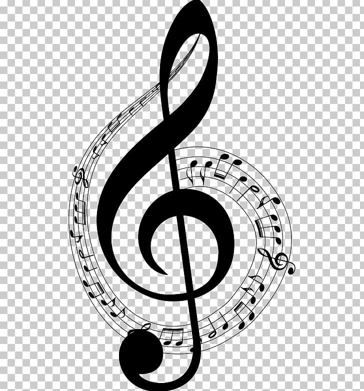 Clef Treble Musical Note PNG, Clipart, Art, Artwork, Black And White, Circle, Clef Free PNG Download