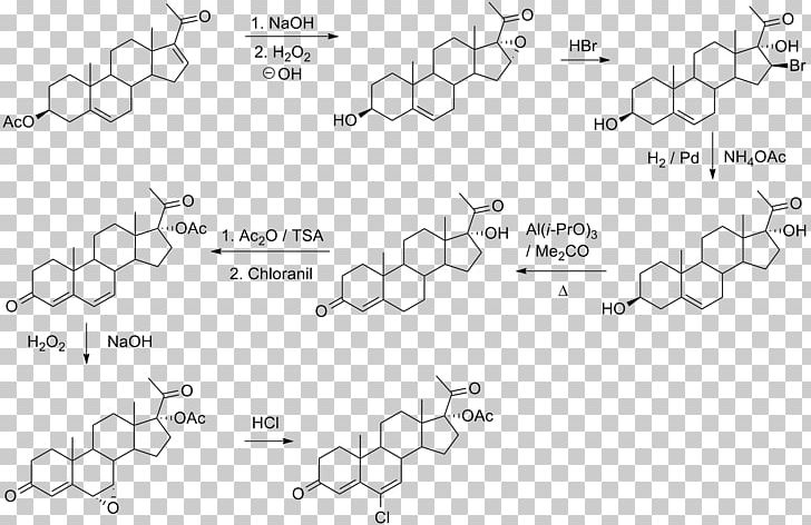 Ethyl Acetate Chemical Synthesis Medroxyprogesterone Acetate PNG, Clipart, Acetylation, Angle, Area, Auto Part, Black And White Free PNG Download