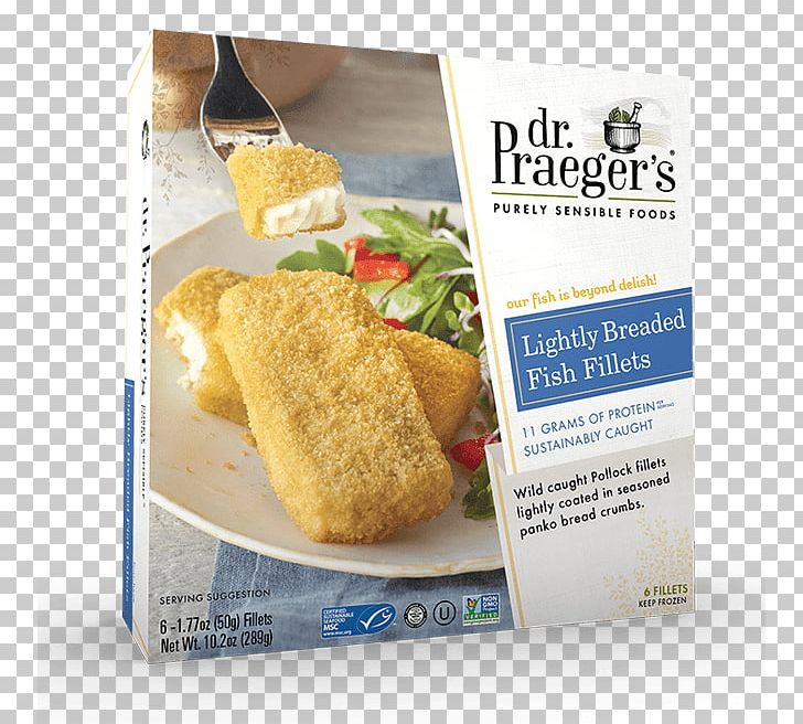 Fish Finger Fast Food Breaded Cutlet Veggie Burger Dr. Praeger's PNG, Clipart,  Free PNG Download