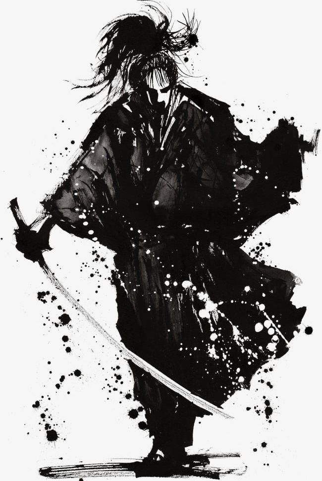 Japanese Samurai Ink PNG, Clipart, Cambiasso, Cambiasso, Ink, Ink Clipart, Japan Free PNG Download