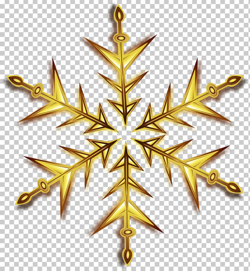 Christmas Day PNG, Clipart, Cartoon, Christmas Day, Gold, Gold Snowflakes, Paint Free PNG Download