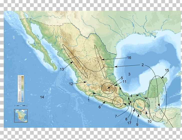 Sierra Madre Occidental Mapa