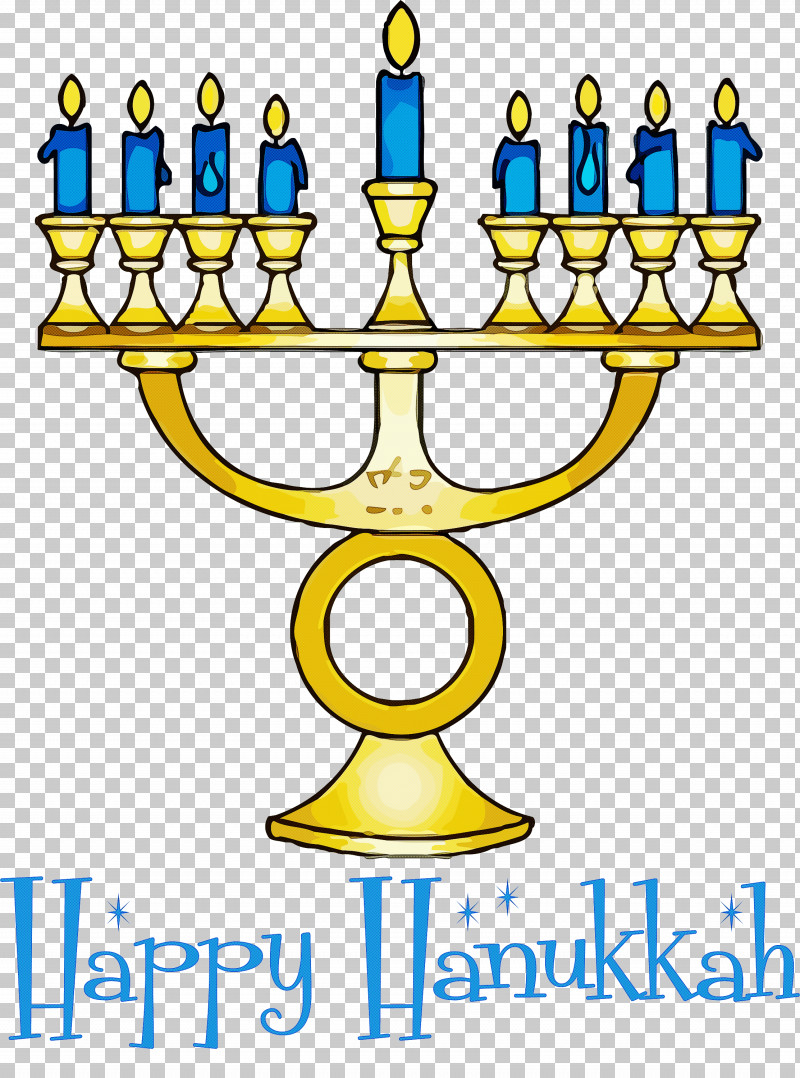 happy hanukkah clipart