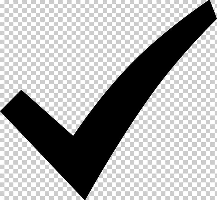 Checkbox Check Mark Computer Icons PNG, Clipart, Angle, Black, Black And White, Checkbox, Check Mark Free PNG Download