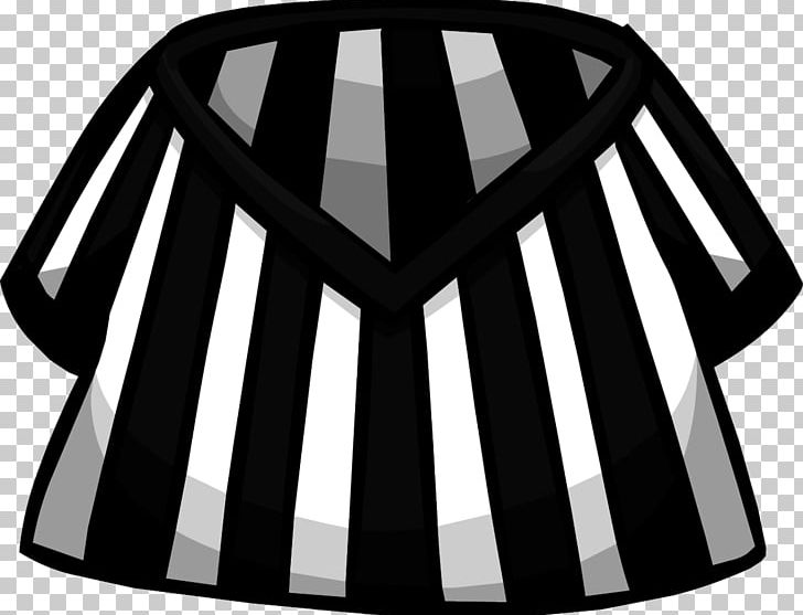 Club Penguin Jersey Association Football Referee Clothing PNG, Clipart, Association Football Referee, Ball, Black, Black And White, Brand Free PNG Download
