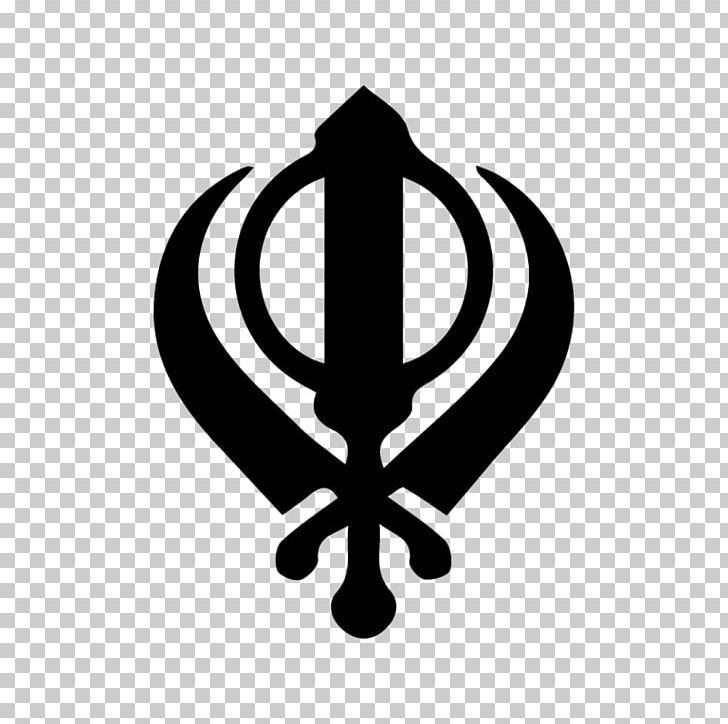 Khanda Sikhism Golden Temple Ik Onkar Religion PNG, Clipart, Black And White, Brand, Christian Cross, Five Ks, Golden Temple Free PNG Download