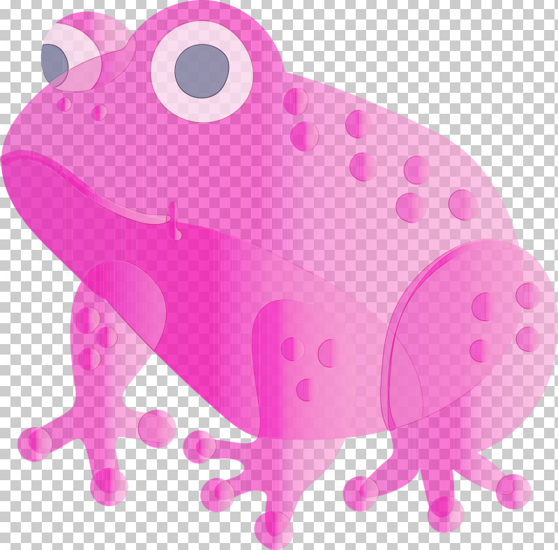 Frog Pink Toad Magenta True Frog PNG, Clipart, Anaxyrus, Frog, Magenta, Paint, Pink Free PNG Download