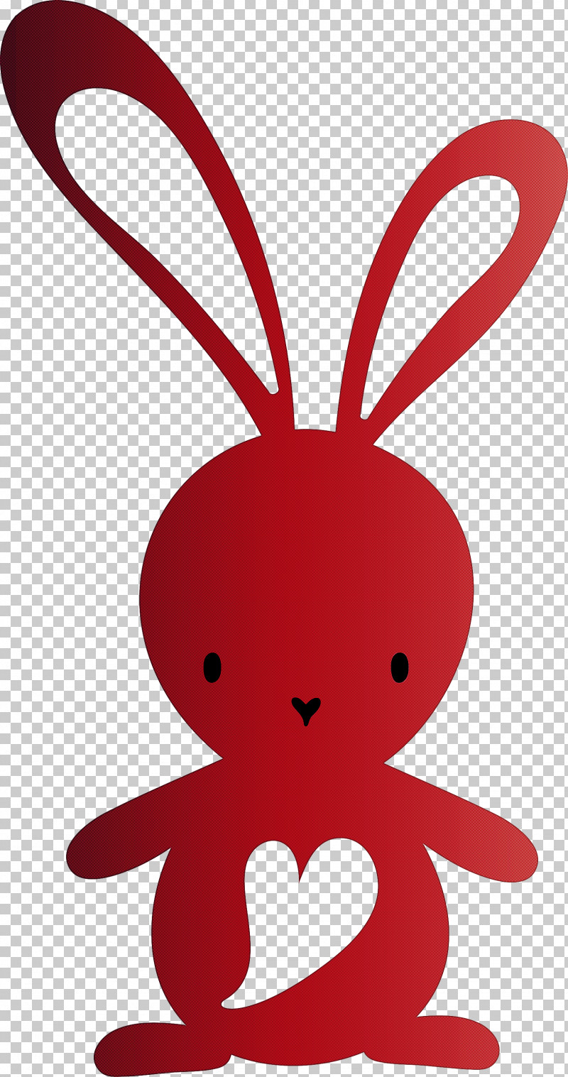 Cute Easter Bunny Easter Day PNG, Clipart, Cute Easter Bunny, Easter Day, Red Free PNG Download