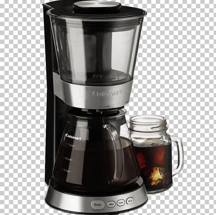 Iced Coffee Cuisinart Coffeemaker Brewed Coffee PNG, Clipart, Blender, Brewed Coffee, Coffee, Drip Coffee Maker, Electric Kettle Free PNG Download