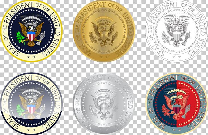 Seal Of The President Of The United States Coin Logo PNG, Clipart, Badge, Cartoon Gold Coins, Coin, Coins, Coin Stack Free PNG Download