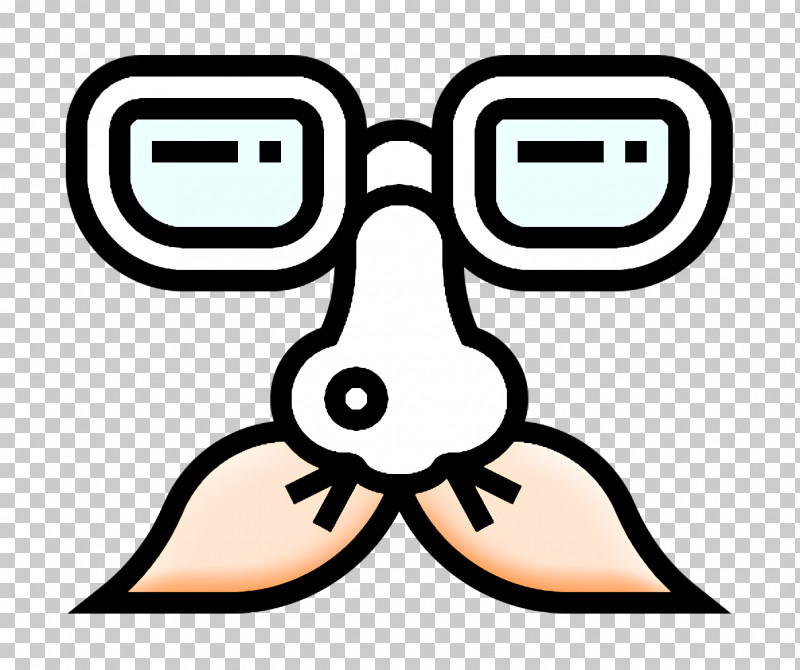Glasses Icon Party Icon Mask Icon PNG, Clipart, Behavior, Black White M, Computer Network, Glasses, Glasses Icon Free PNG Download