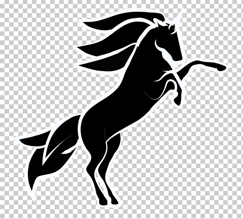 Horse Mane Silhouette Logo Stallion PNG, Clipart, Blackandwhite, Horse, Logo, Mane, Silhouette Free PNG Download