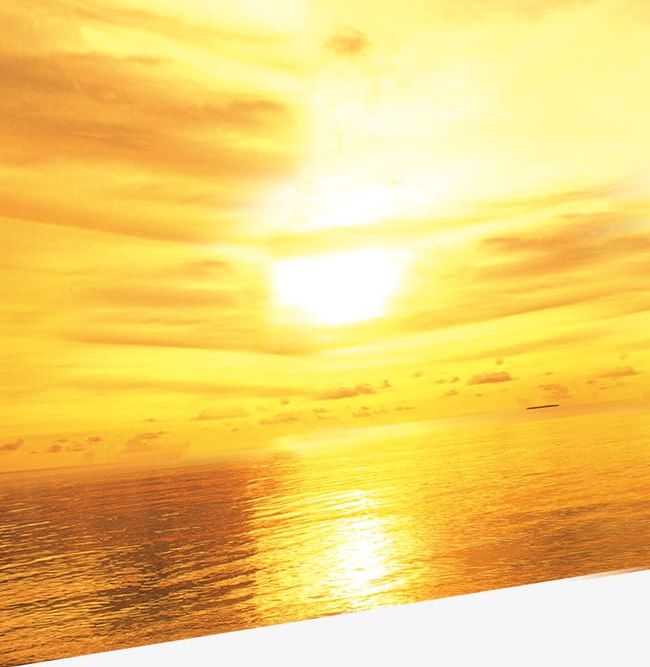 Golden Sky Sun Creative PNG, Clipart, Creative Clipart, Golden, Golden Clipart, Lake, Material Free PNG Download