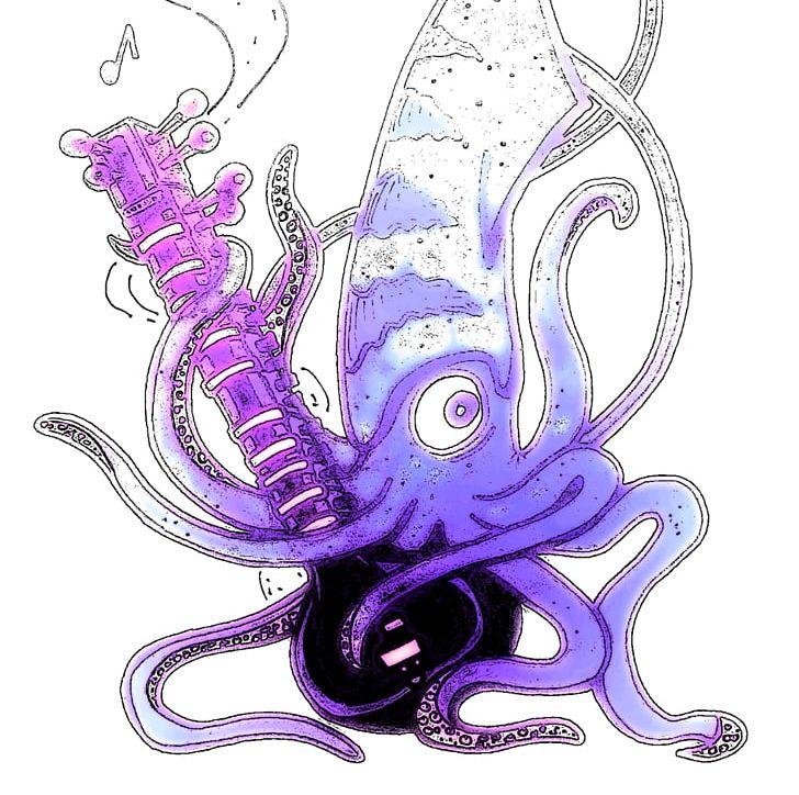 Octopus Cephalopod Purple Violet Invertebrate PNG, Clipart, Animal, Art, Cephalopod, Character, Fiction Free PNG Download