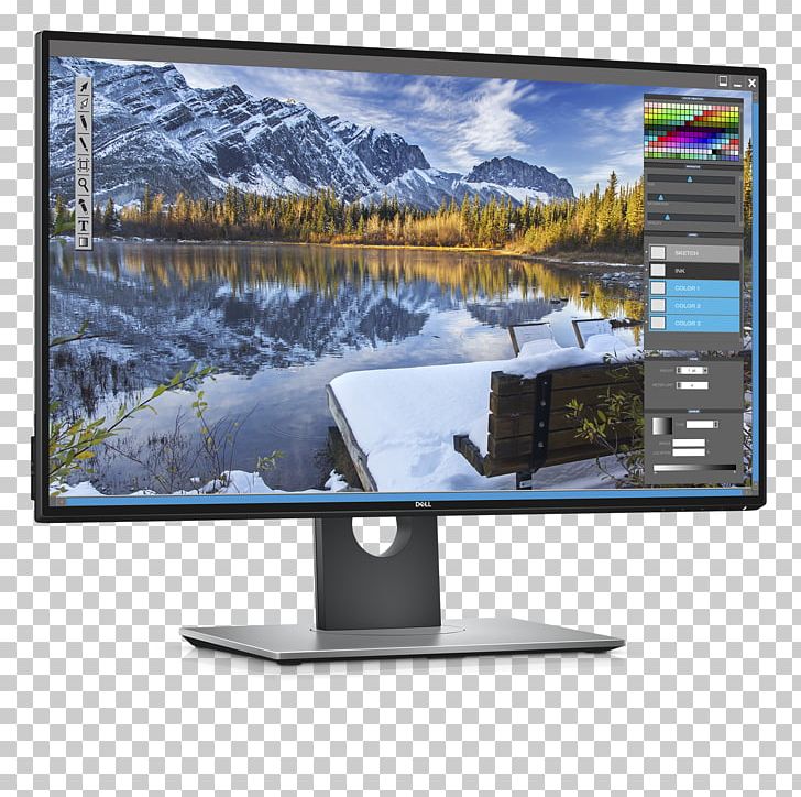 Dell Computer Monitors High-dynamic-range Imaging Ultra-high-definition Television 4K Resolution PNG, Clipart, 4k Resolution, Computer, Computer Monitor, Computer Monitor Accessory, Computer Monitors Free PNG Download
