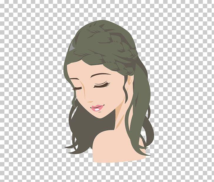Hairstyle Model Capelli Scalp PNG, Clipart, Black Hair, Cartoon, Cartoon Women, Cosmetics, Face Free PNG Download