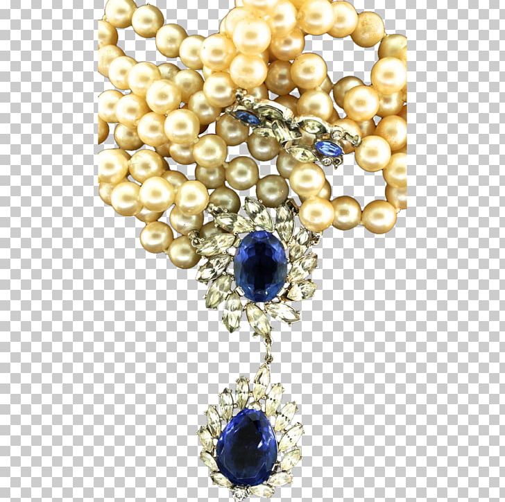Pearl Sapphire Necklace Jewellery Cobalt Blue PNG, Clipart, Blue, Body Jewellery, Body Jewelry, Cobalt, Cobalt Blue Free PNG Download