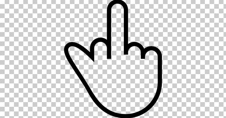 Middle Finger Hand Graphic Design PNG, Clipart, Area, Black And White, Computer Icons, Finger, Flaticon Free PNG Download