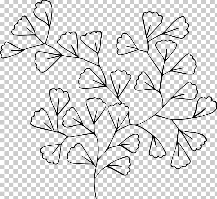 Black And White Line Art Flower Drawing PNG, Clipart, Art, Black And White, Branch, Clip Art, Cut Flowers Free PNG Download