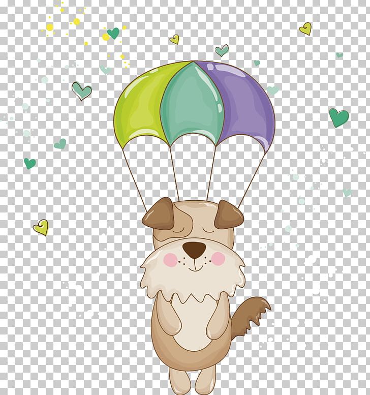 Giant Panda Computer File PNG, Clipart, Balloon, Cartoon Parachute, Cartoon Puppy, Creative Cartoon, Cute Puppy Free PNG Download