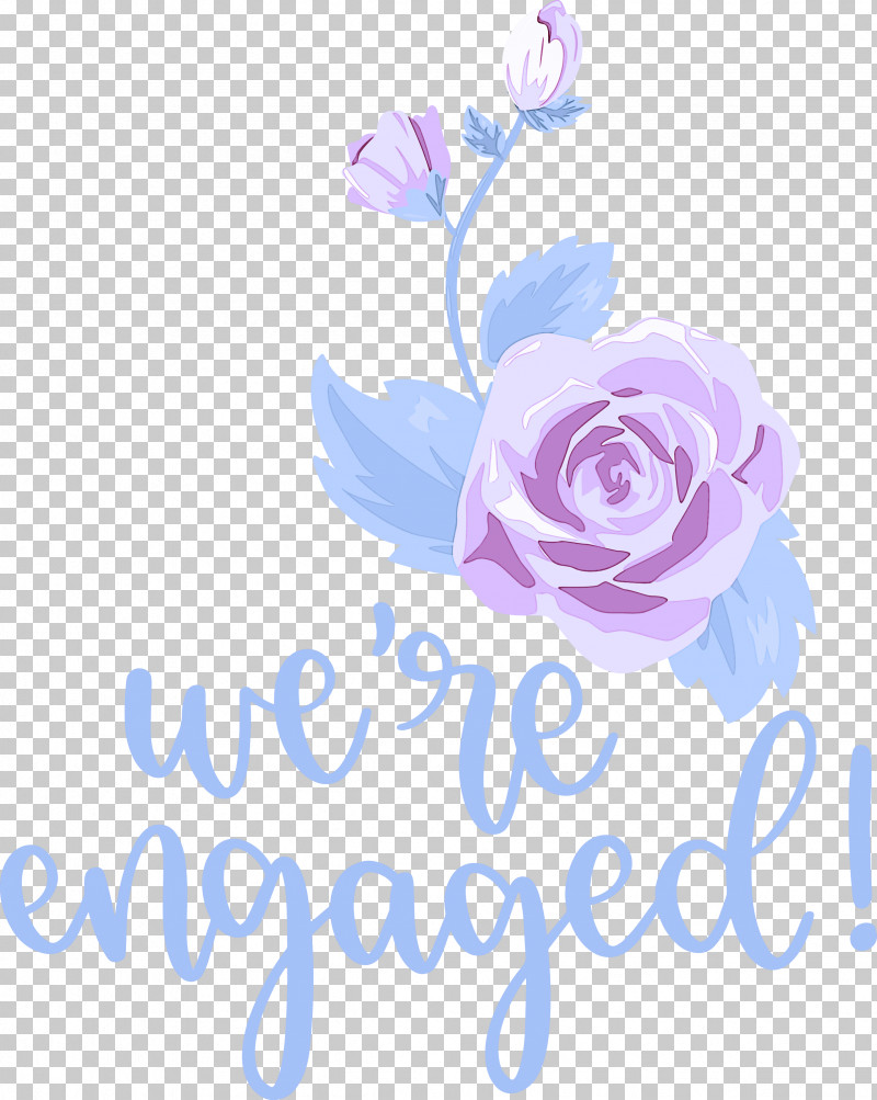 We Are Engaged Love PNG, Clipart, Blue Rose, Cut Flowers, Floral Design, Flower, Garden Free PNG Download