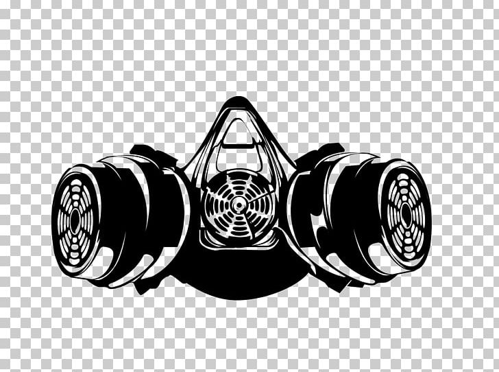 Gas Mask Respirator Silhouette Drawing PNG, Clipart, Angle, Art, Automotive Design, Black And White, Brand Free PNG Download