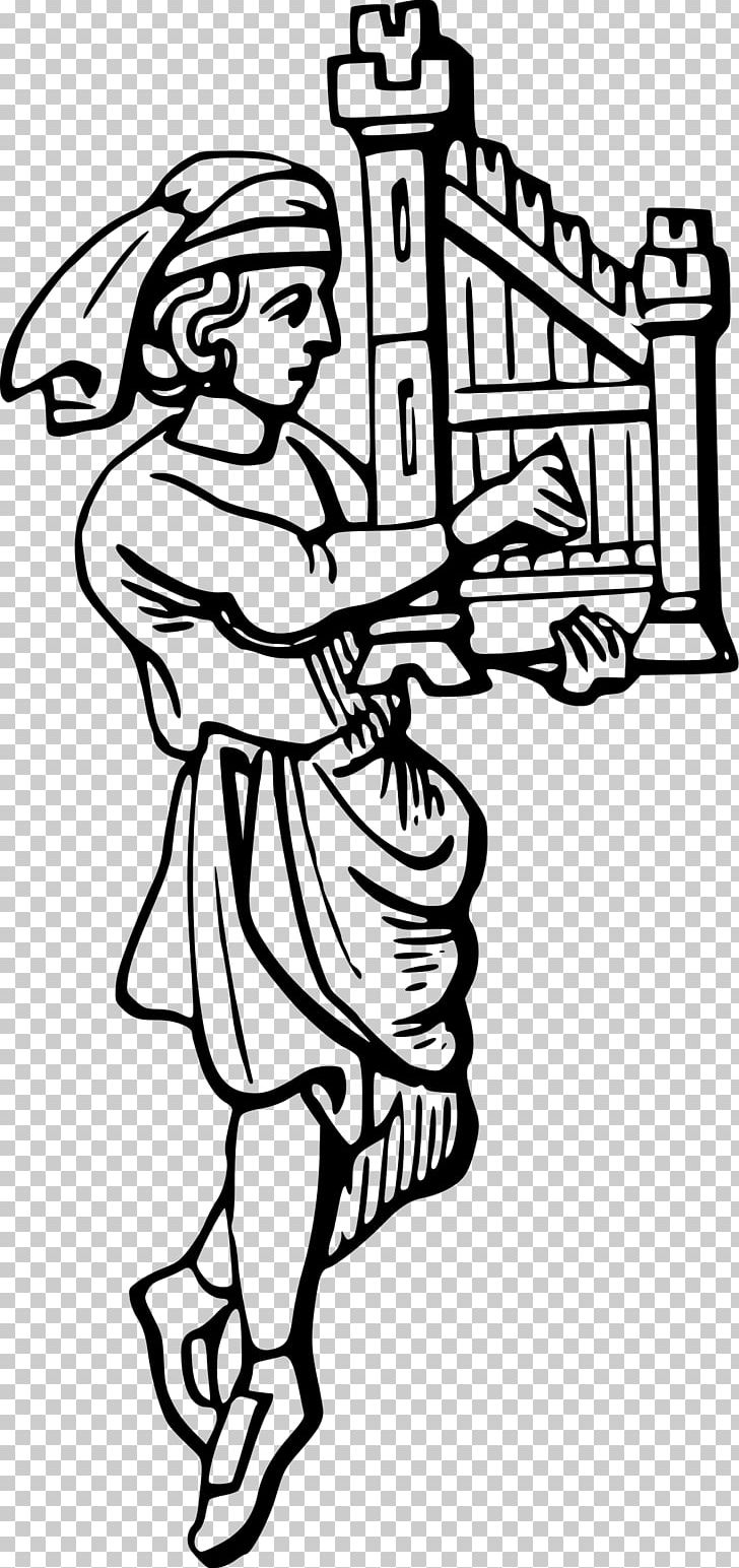 Middle Ages Minstrel Drawing PNG, Clipart, Anglosaxon Dress, Arm, Art, Artwork, Black Free PNG Download