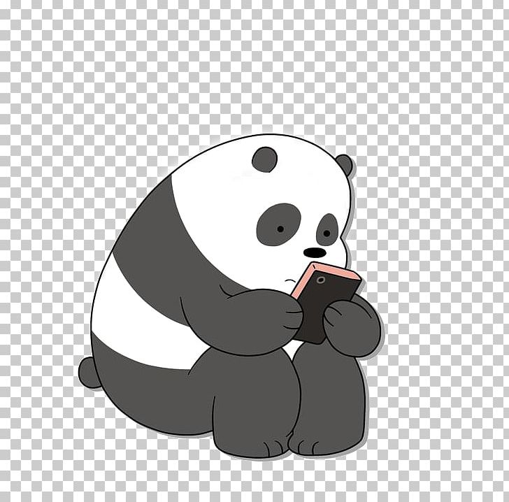 The Giant Panda Polar Bear Chloe Park PNG, Clipart, Animals, Black, Carnivoran, Cartoon Character, Cartoon Cloud Free PNG Download