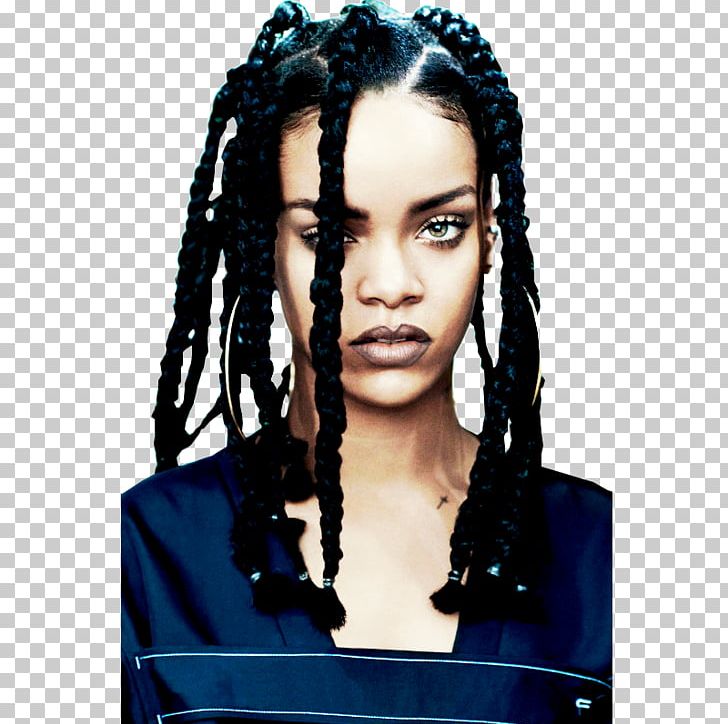 Rihanna I-D FourFiveSeconds Singer Magazine PNG, Clipart, Beyonce, Box Braids, Dreadlocks, Fashion, Fka Twigs Free PNG Download