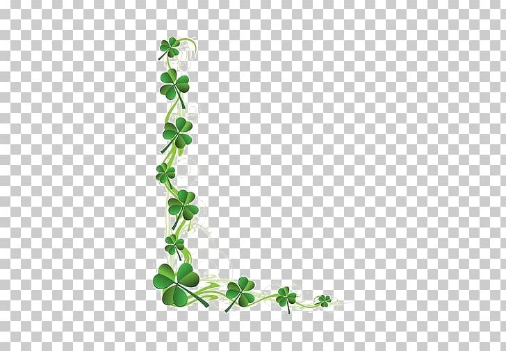 Saint Patricks Day Shamrock Four-leaf Clover PNG, Clipart, Border, Border Frame, Borders, Christmas Frame, Corner Free PNG Download